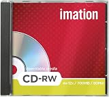 Imation CDRW 4-12X 10 Pack Retail Showbox 700MB 80min Rewritable CDs view 3