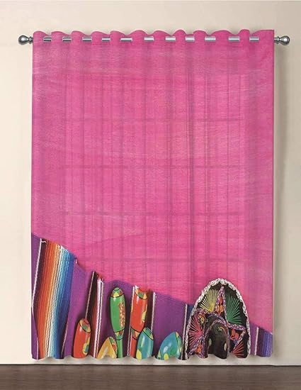 Amazon Com Iprint One Panel Extra Wide Sheer Voile Patio Door