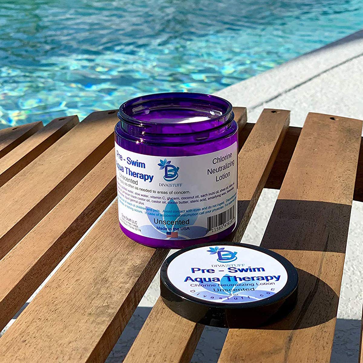 Diva stuff PreSwim Aqua Therapy Chlorine Neutralizing Body