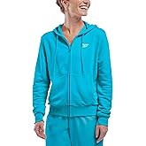 Reebok womens Identity Small Logo French Terry Full-zip