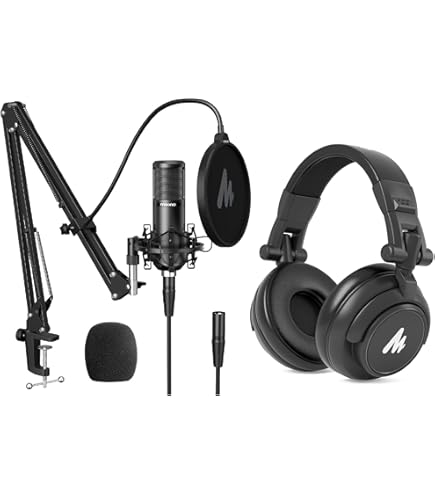 maono AU-AM100＆AU-PM320T★ PM320 Studio Condenser XLR Microphone | MAONO