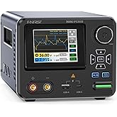 FNIRSI IPS3608 DC Power Supply Variable, 36V 8A Bench Power Supply | <10mV Ripple, USB-A &amp; USB-C Ports, Day/Night, 4-Digit IPS Display, PC-Programmable, Aluminum Housing for DIY Electronics
