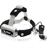OTICA 10 Watt ENT Surgical LED Headlight for Doctors Hospital and Multi Purpose (Adjustable Focus of Light)