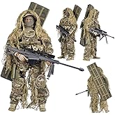 Lmzauet 12 inch Special Forces Action Figure 1:6 SWAT Team Set with Super Rich Accessories (Sniper - All Terrain)