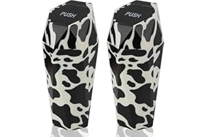 SZEOF Car Trash Can with Lid 2 Pack，Diamond Design for Car Accessories，Leakproof Car Garbage Can，Car Organizers，Suitable for Car, Home, Office, Kitchen, Bedroom(Cow Pattern)