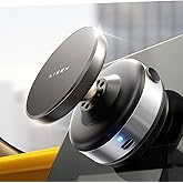 LISEN Suction Phone Mount, Content Creator Vlogging Portable Super Stable Electric Vacuum Magnetic Phone Holder, 360 Adjustable Travel Multi-Scene TikTok for iPhone 17 Pro Max Air 16e 16 15 Kits