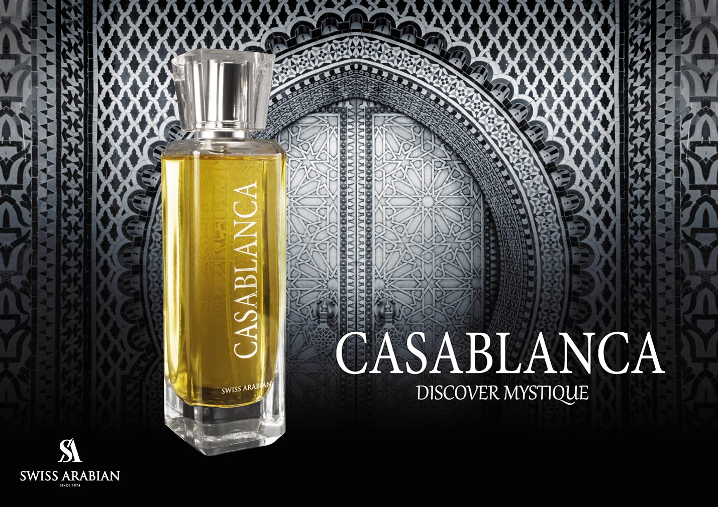 Swiss Arabian Casablanca - Luxury Products From Dubai - Long Lasting, Addictive Personal EDP Spray Fragrance - Seductive Signature Aroma - 3.4 Oz