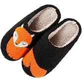 Womens House Winter Fruit Slippers For Bedroom Animal Flower Men Shoes | Elastic Comfy Retro Memory Foam Fuzzy Soft Plush Anti-Skid Sole Lined Wool Warm Indoor Outdoor Home Slip-On Female Male Use