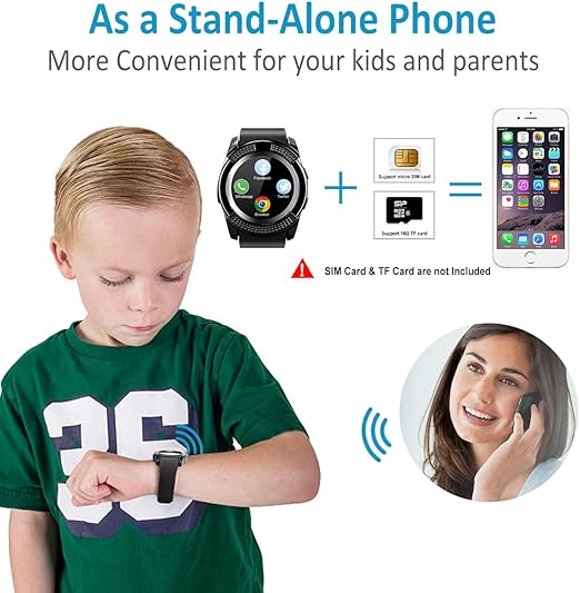 Bluetooth Smart Watch Phone Touchscreen Armbanduhr Handy-uhr Sport ...