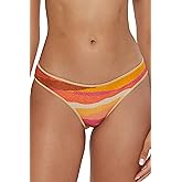 BECCA Womens Canyon Sunset Adela Bikini Bottom, Cheeky Coverage, Swimwear Separates for Women