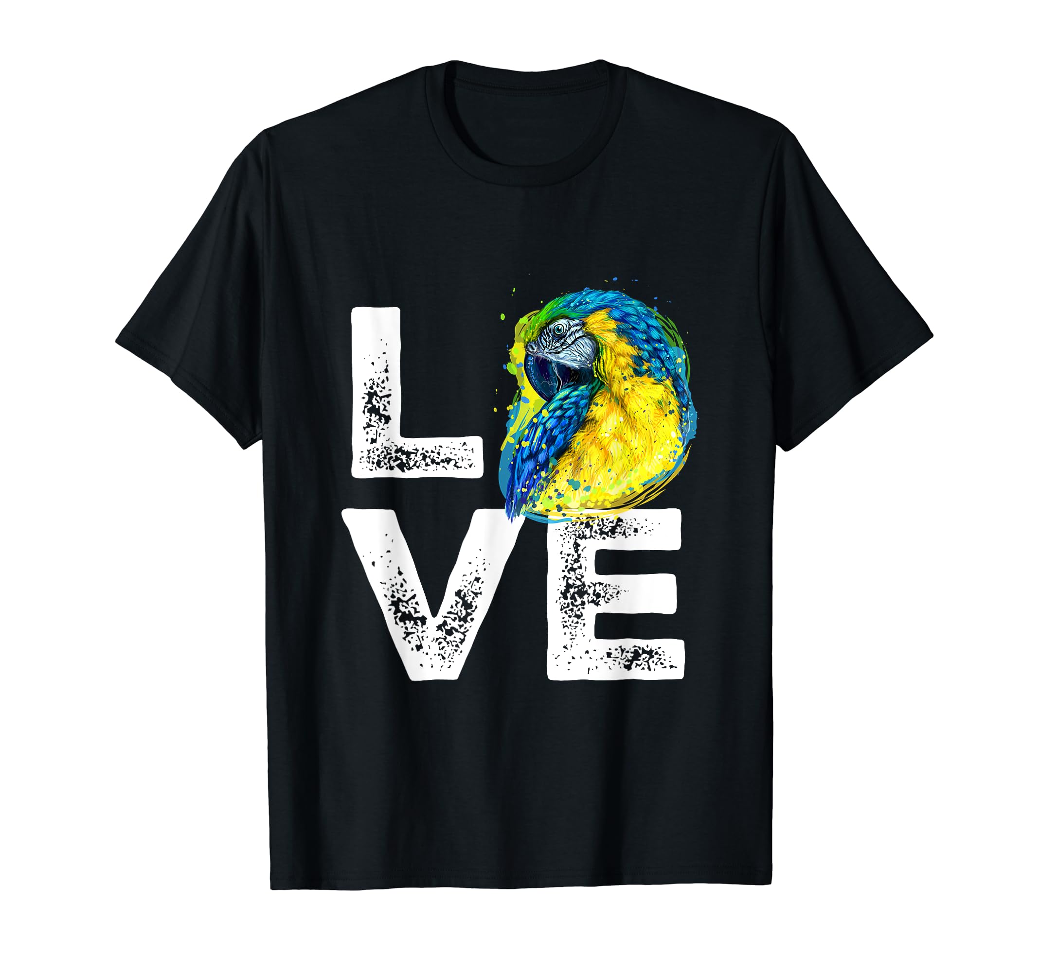 Parrots Love I Bird Pet Animal Motif Birds T-Shirt