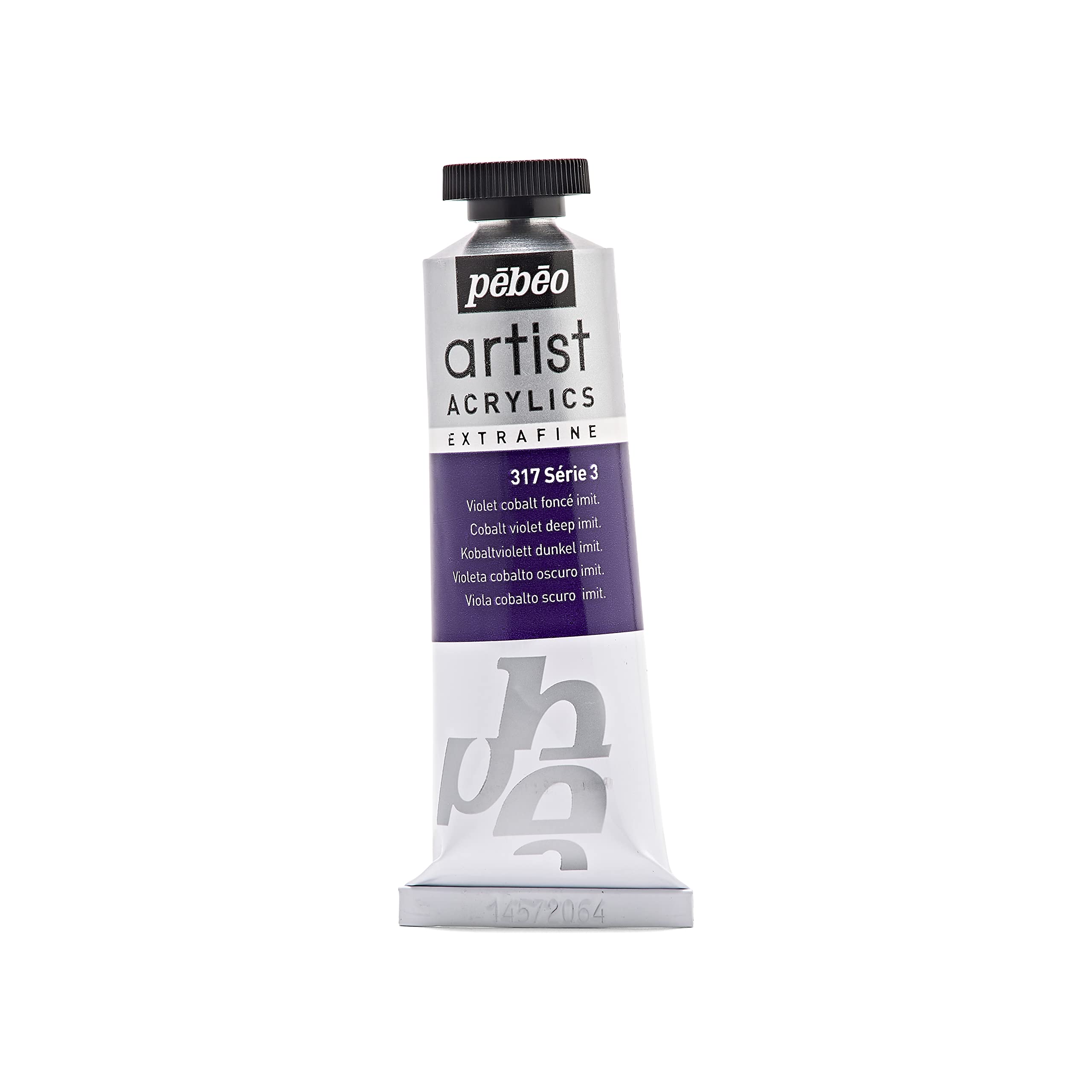 Pebeo 37 ml Artist Acrylics, Deep Cobalt Violet Imit
