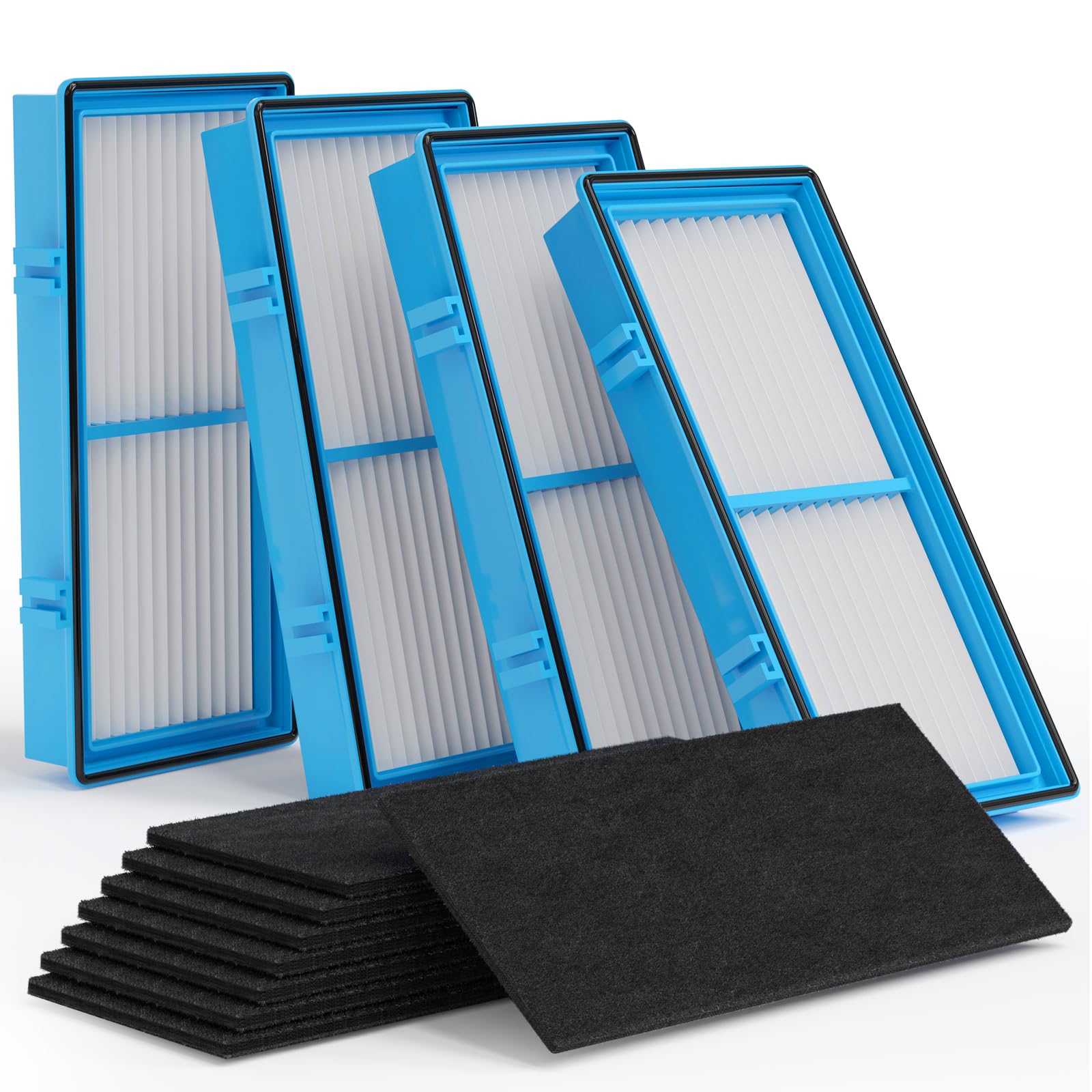 Photo 1 of Leemone Aer1 Filter Replacement for Holmes Air Puri-fiers, HAPF30AT(4 True HEPA Filters + 8 Carbon Booster Filters), 12 pack