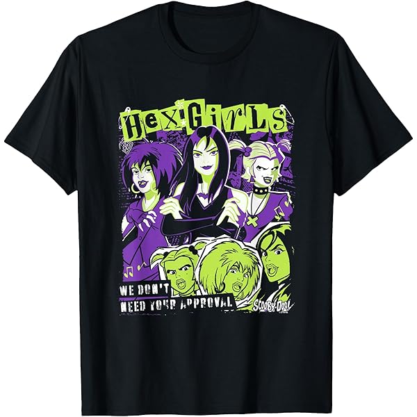 Heavy Metal Lightning Hex Girls Unisex Adult Short Sleeve T-Shirt