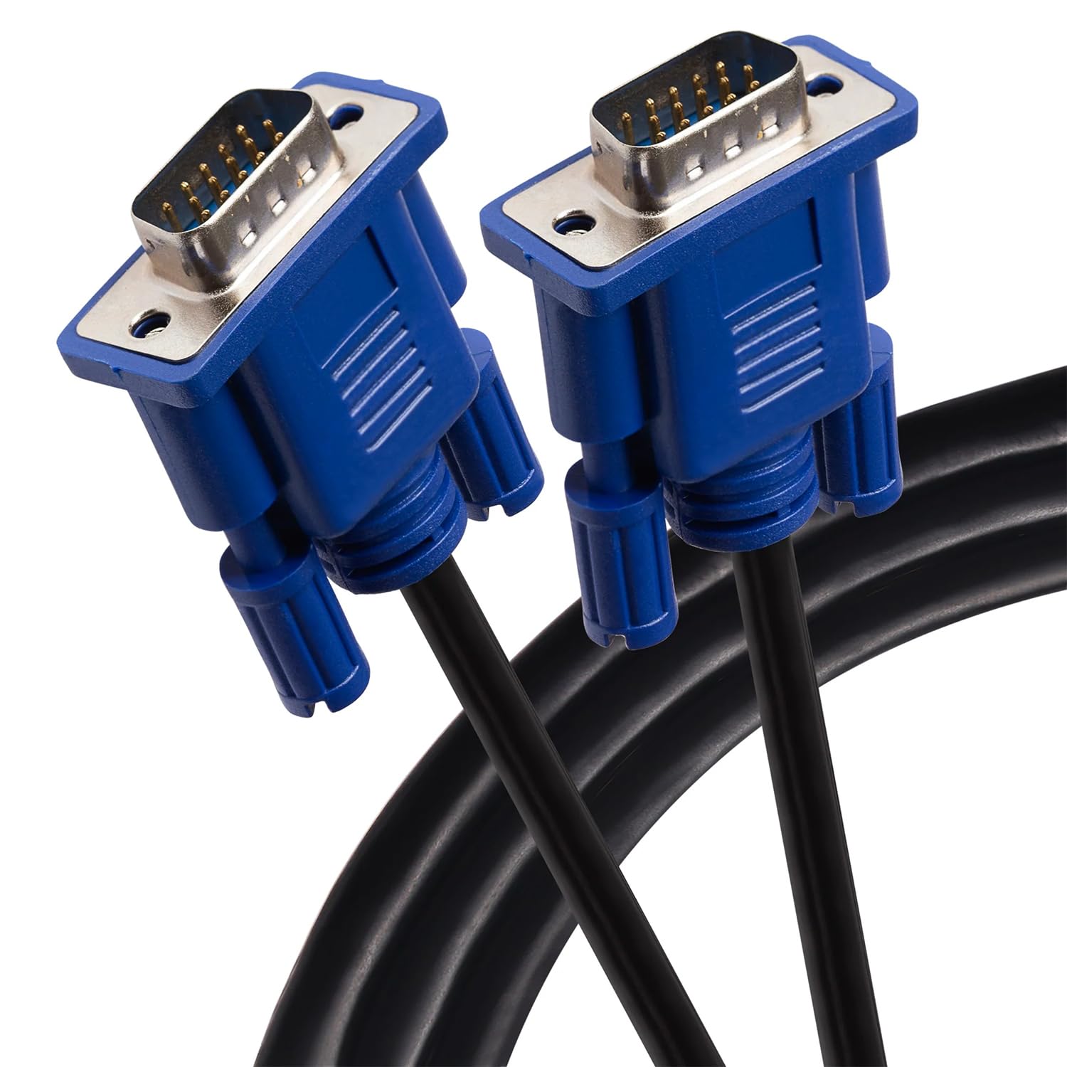 Photo 1 of Kado VGA Cable 5ft, Video Graphics Array 1920x1080 FHD 60Hz High Speed, Male-to-Male 1.5m Genuine Parts Made for Sceptre Monitor, Television, PC, TV Box, Gaming Console, Projector