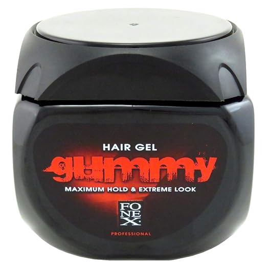 Gummy Hair Gel Maximum Hold Extreme Look 23.5 Ounce (700ml