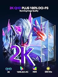 UPERFECT QLED Portable Monitor 2K 144HZ