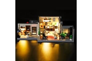 LIGHTAILING Led Light for Lego 10291 Queer Eye  The Fab 5 Loft Building Blocks Model - NOT Included The Model Set