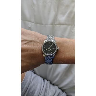 Buy Tissot Women's Le Locle Swiss Automatic Watch with Stainless Steel  Strap, Gray, 14 (Model: T0062071105800) Online in Indonesia. B07QMZ9JTD