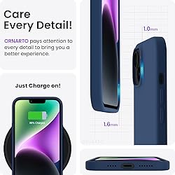 ORNARTO Compatible with iPhone 14 Plus Case