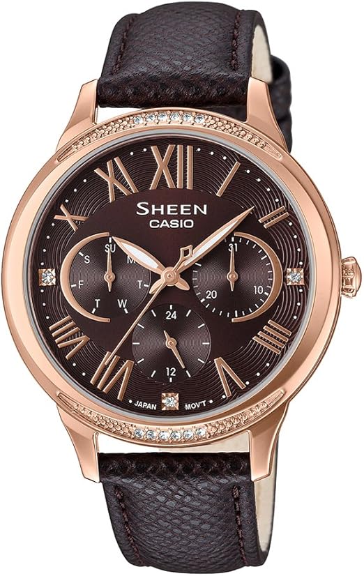 rose gold casio watch amazon