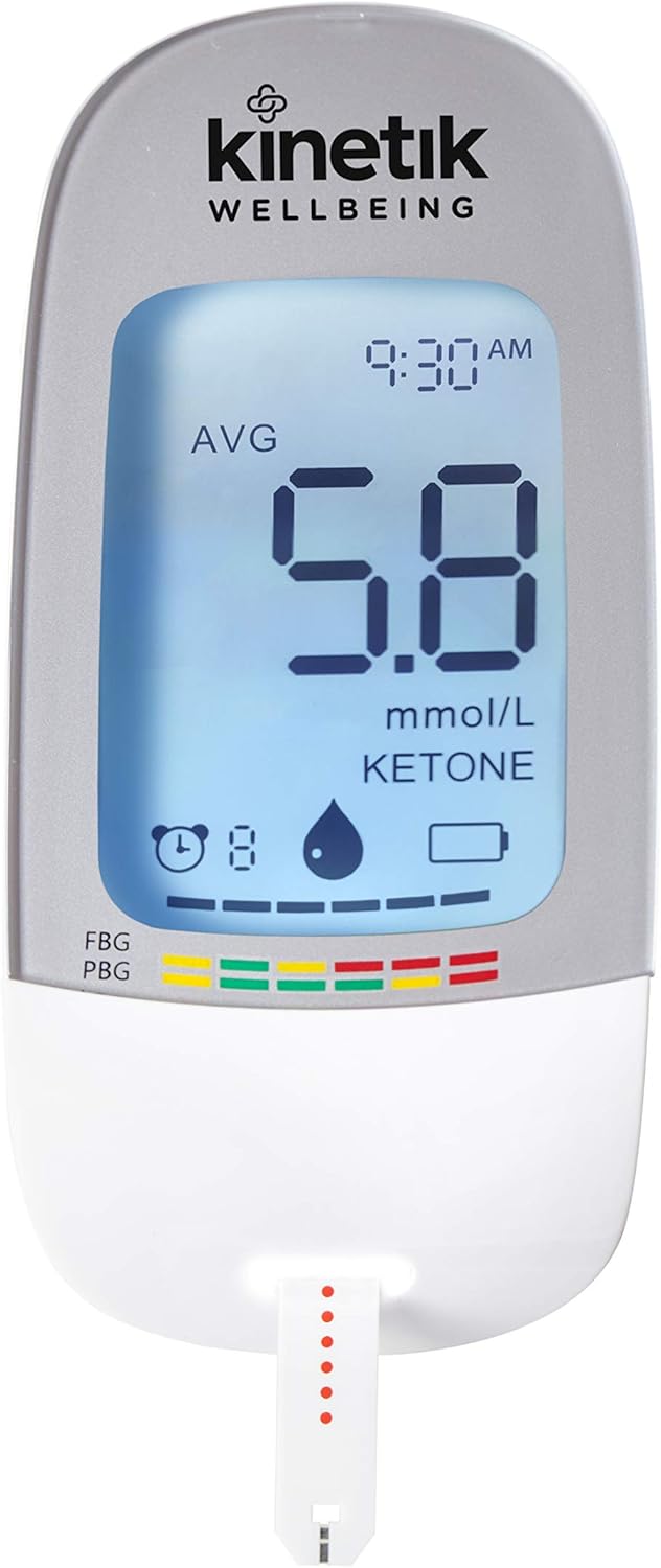 Kinetik Wellbeing Blood Glucose Test Strips, Pack of 50, Compatible with Kinetik Monitor AG-607 - Image 3