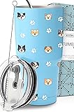 Dog Mom Tumbler 30oz, Dog Mom Gifts For Women, Dog