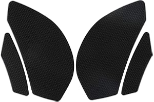 Topteng Tank Side Traction Pad for Motorcycke, 4pcs Tank Side Grips fits for Kawasaki ZX-6R 2009-2016, ZX636 2012-2019