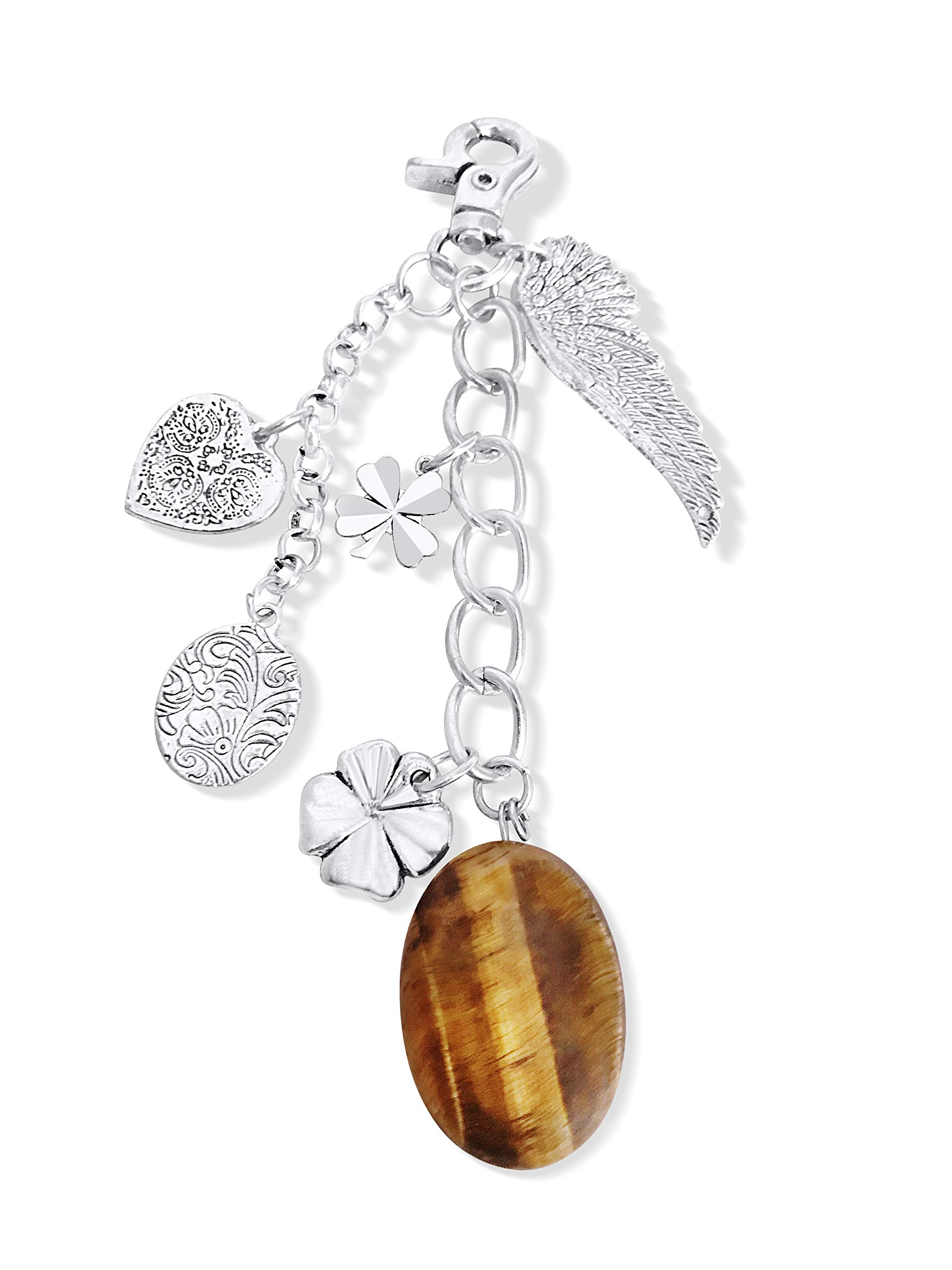 mysale24.de Keyring Silver Silver/Brown M