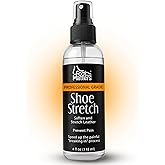 FOOTMATTERS Shoe Stretch Spray – Professional Shoe Stretcher - Softener for Leather, Suede, Nubuck, Canvas – 4 oz