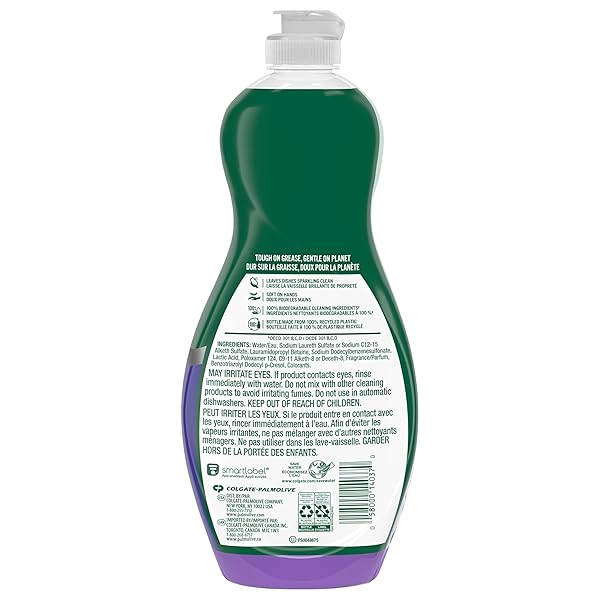 PALMOLIVE ULTRA EXPERIENTIALS LIQUID DISH SOAP, ALMOND MILK & BLUEBERRY SCENT, 20 FLUID OUNCE