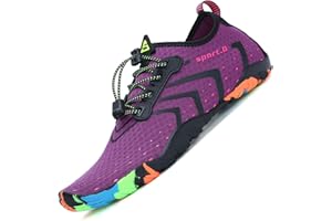 Mishansha Mens Womens Water Shoes Aqua Swim Shoes Beach Quick Dry Barefoot for Diving Surfing Kayaking Water Sports Yoga