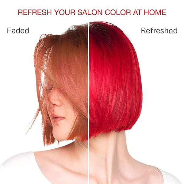 CELEB LUXURY VIRAL COLORDITIONER, PROFESSIONAL SEMI-PERMANENT HAIR COLOR DEPOSITING CONDITIONER, RED 8.25 FL OZ (PACK OF 1)