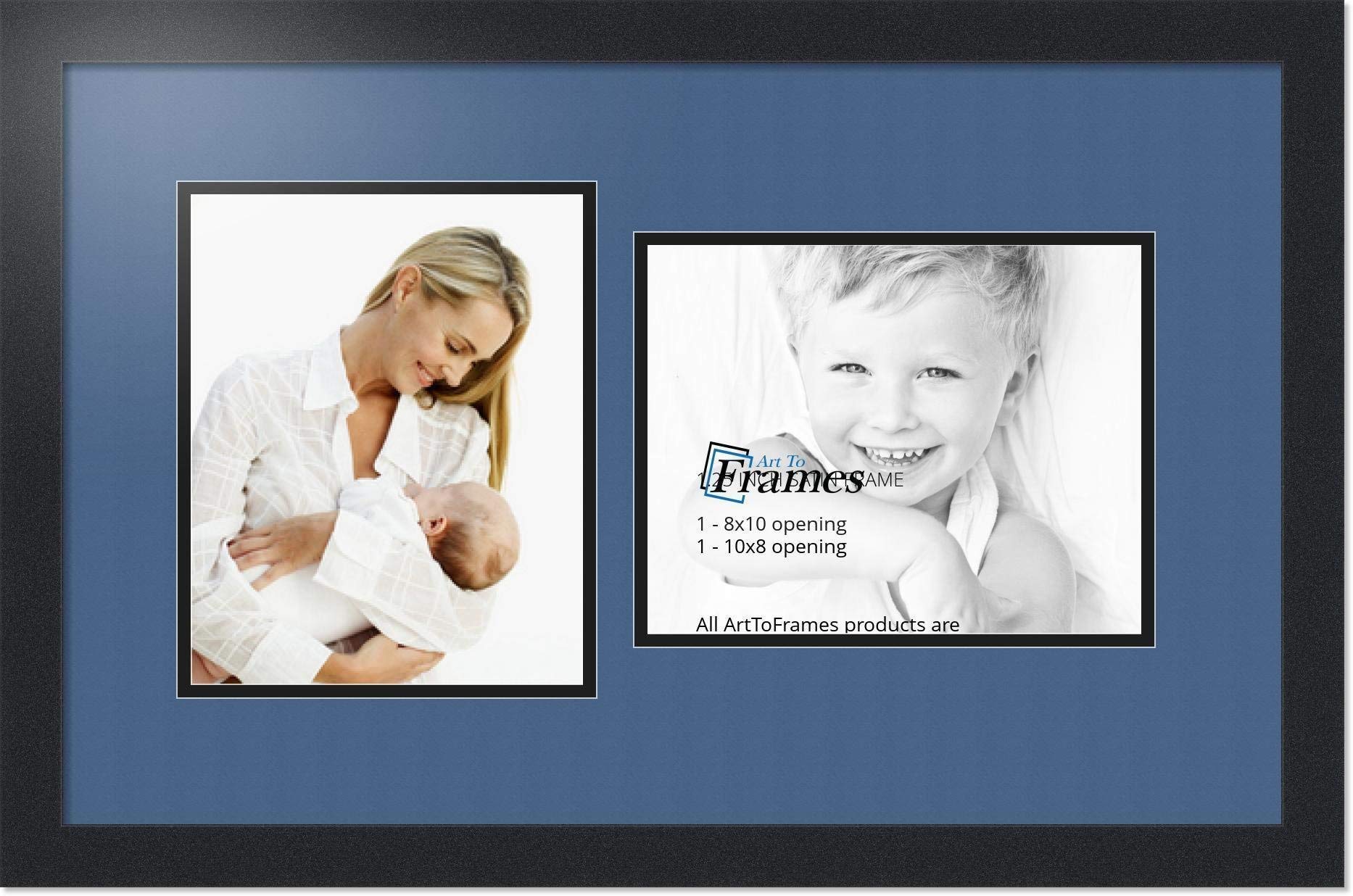 ArtToFrames Collage Photo Frame Double Mat with 2 8x10 Openings and Satin eBay