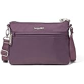 Baggallini womens Securtex Anti-theft Memento Crossbody Bag