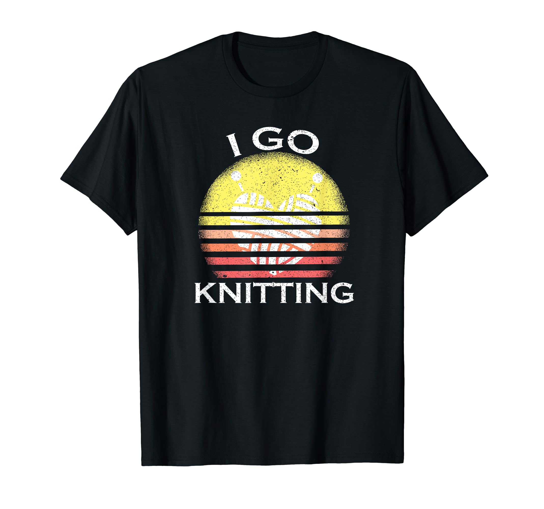 Vintage Knitting Yarn Craft - Hand Knit Handcraft Knitters T-Shirt