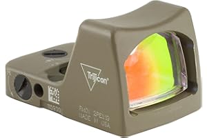 Trijicon RMR/LED RMR Type 2 3.25 MOA LED Red Dot Sight with No Mount, Cerakote Flat Dark Earth