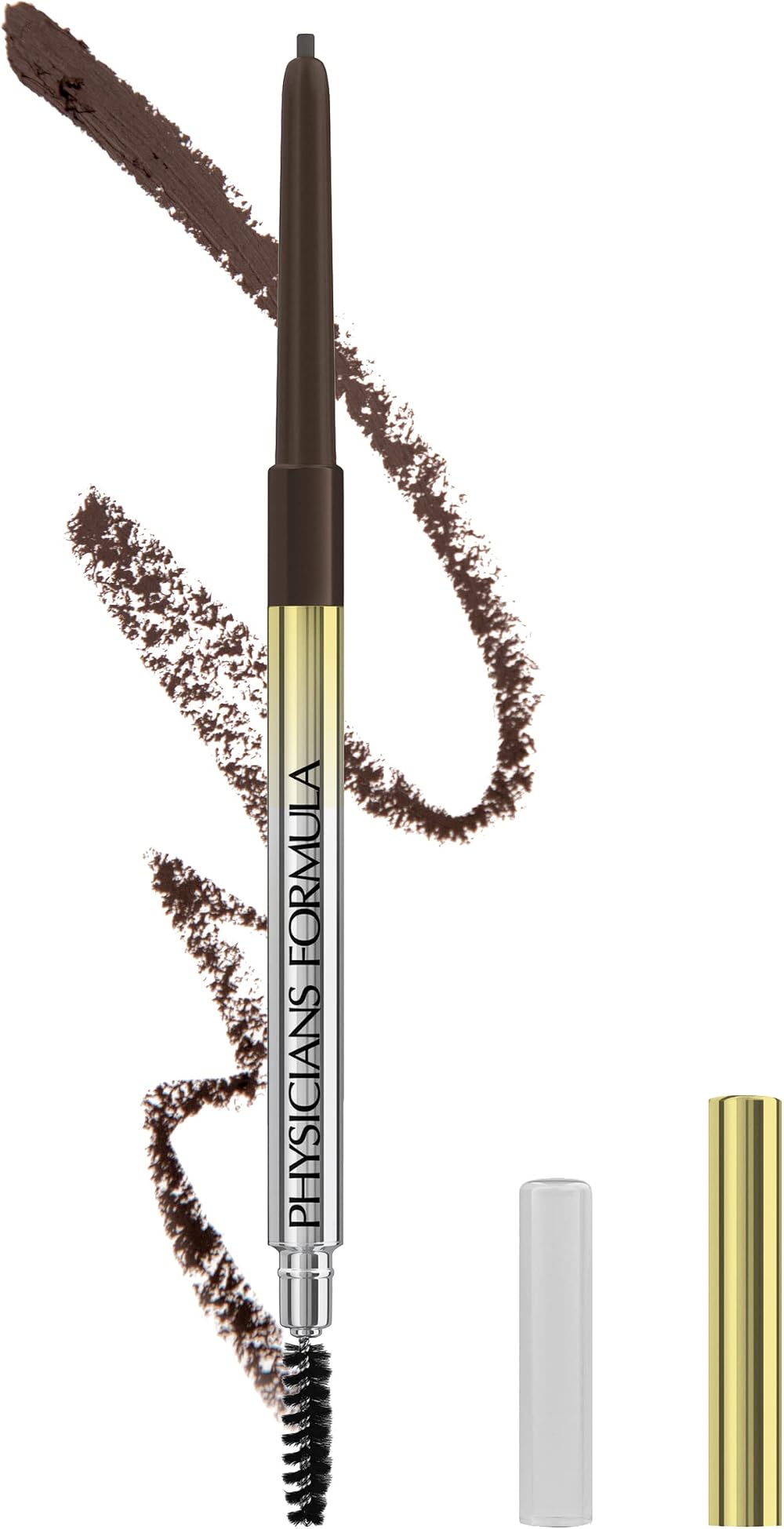 Physicians Formula Slim Brow Pencil Medium Brown Precise Hair-Like Strokes