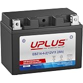 UPLUS YTZ14S Motorcycle AGM Replacement Battery Maintenance Free 210CCA | EBZ14-4-2 - Sealed Replace for BMW CUB CADET 490-280-F017 Battery ZT1 ZT2 ZTS1 ZTS2 ZTX4 ZTX5 ZTX6 725P17335
