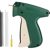 Tagging Gun for Clothing, Fine Stitch Mini Stitch Gun for Clothes,Stitch Quick Clothing Fixer Sewing Quilting Hemming Quick Stitch with 2 Needles,1500 Black & 1500 White Micro Fasteners