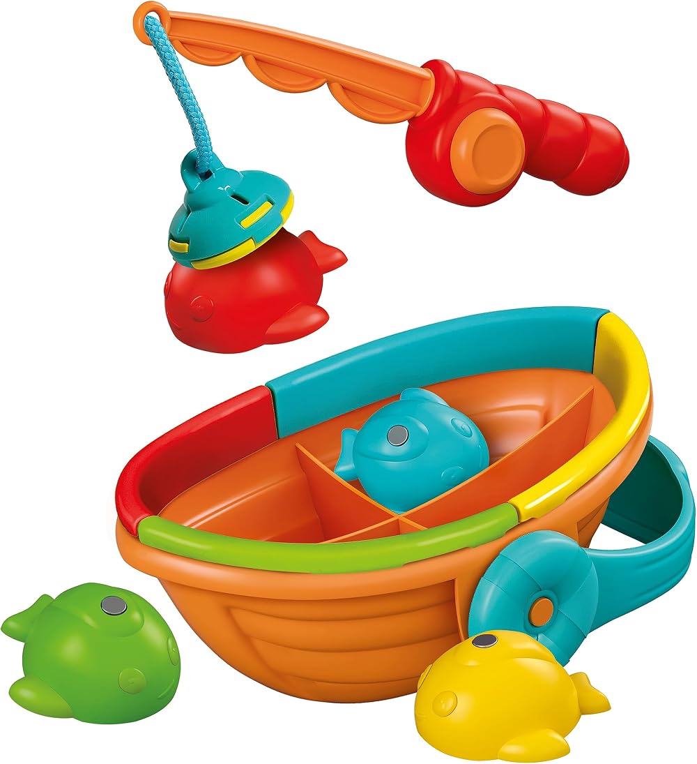 Clementoni 17688 Colour Fishing Bath Toy Early Years Italian Made