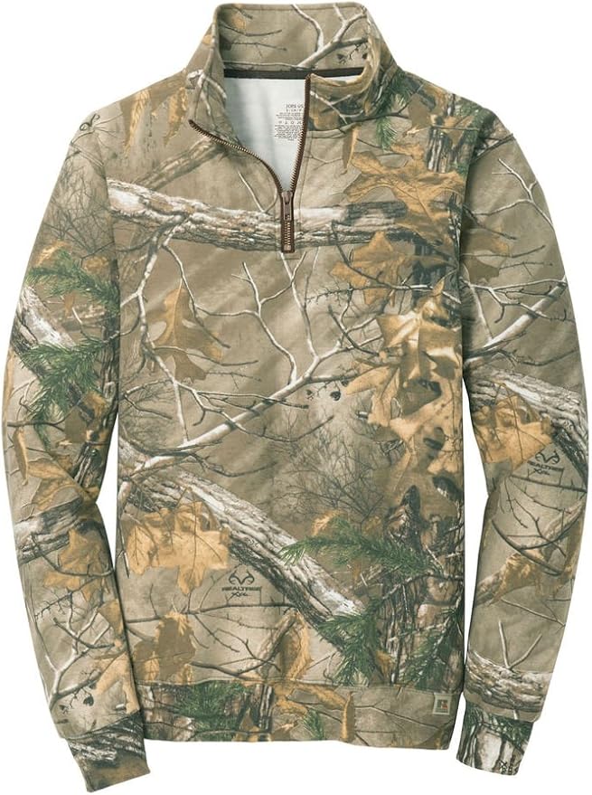 realtree quarter zip pullover