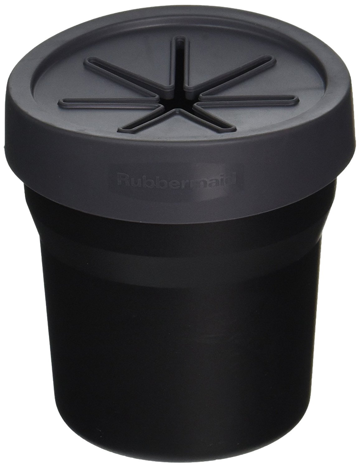 Rubbermaid 331600 Automotive Cup Holder Trash Can Leakproof Car