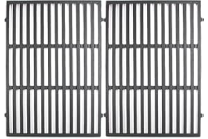 Hongso genesis ii grates for Weber Genesis II 300 Series E310 S310 E315 S315 E325 S325 E330 S330, II LX S & E 340, Genesis 2 GS4 Gas Grill, Cooking Grids Replacement Parts for 66095 66802, Cast Iron