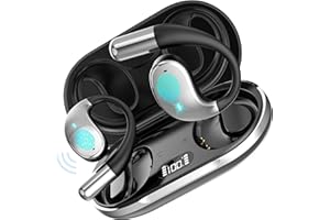 ADYOOM AI Translation Earbuds Real Time 144 Languages, OWS 3-in-1 Translator Earbuds, Auriculares Traductores de Idiomas HD Sound, Translating Earbud for Travel Business, iOS & Android Compatible (Black)