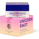 Unicorn Snot Antimatter Color-Shifting Glitter Paste &ndash; Plastic-Free Iridescent Body Glitter, Vegan &amp; Cruelty-Free, Sweat-Proof Face &amp; Body Paint, 0.5 oz &ndash; Pulse (Pink to Red)