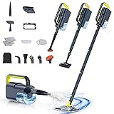 ScrubWiz Steam Mop Cleaner with Detachable Handheld