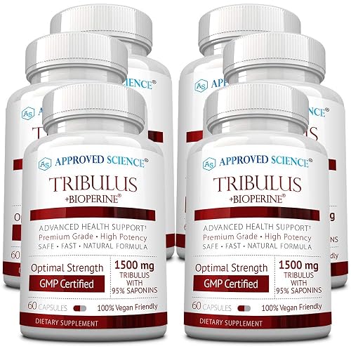 Approved Science Tribulus Terrestris - 360 Capsules - Boosts ...