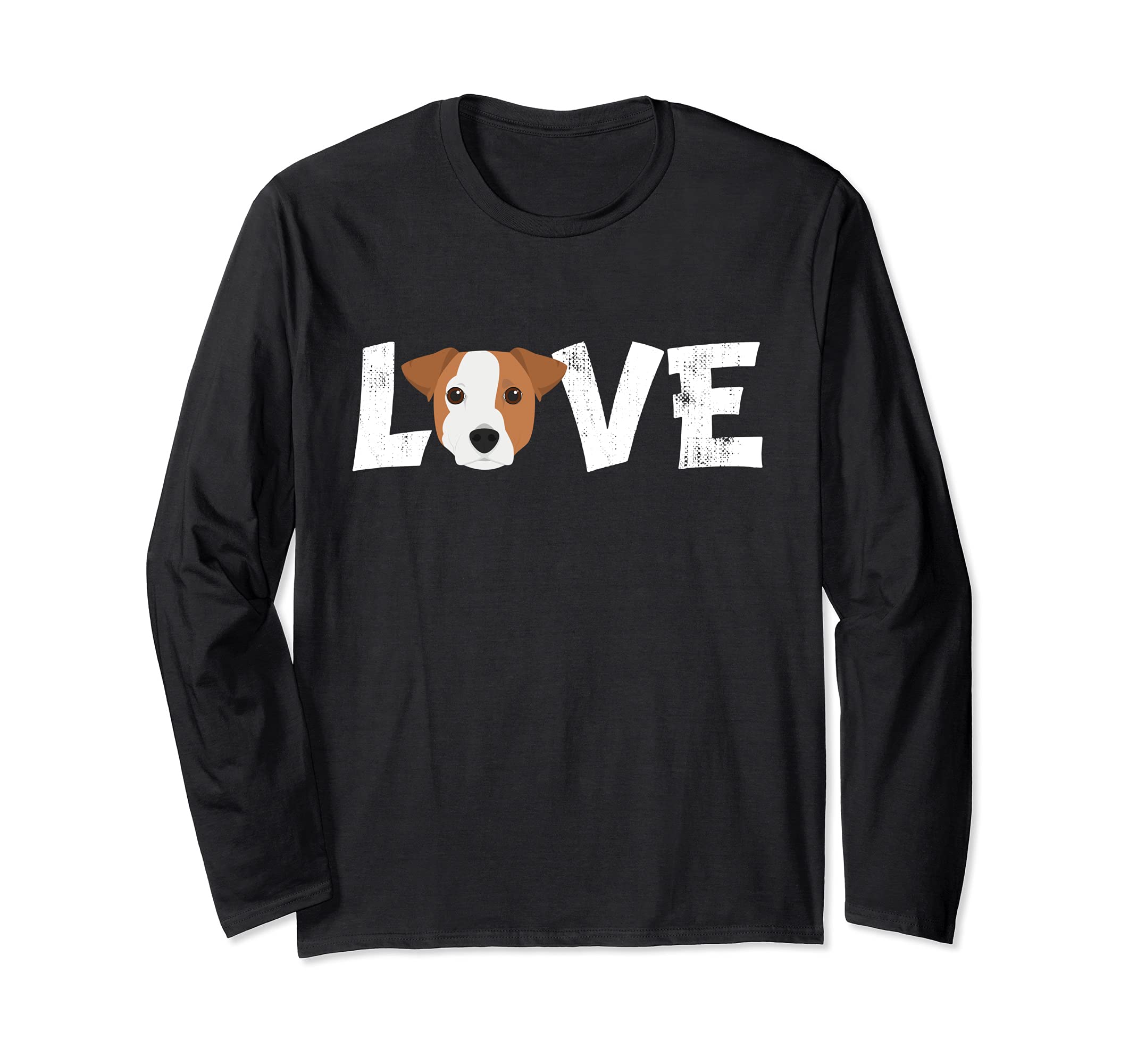 Dog Mom Dog Dad Jack Russel Dog Pet Lover Long Sleeve T-Shirt