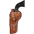1791 GUNLEATHER Single Six Holster - Ambidextrous Leather 22 Revolver Holster, Fits Heritage Rough Rider, Ruger Wrangler, Colt New Frontier and Similar Six Gun Pistols (5.5)